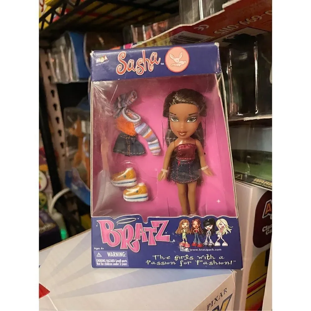 Lil' Bratz Mini Sasha Doll 2002 New In Box The Girls With The Passion Retro NIP